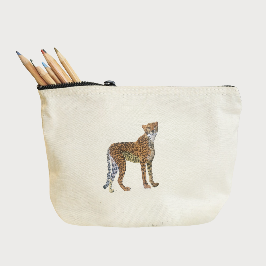 Make Up Pouch - Cheetah-1