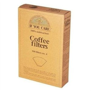 If You Care Coffee Filter #4 Cone Brown Coffee Filter (1x100 CT)-0