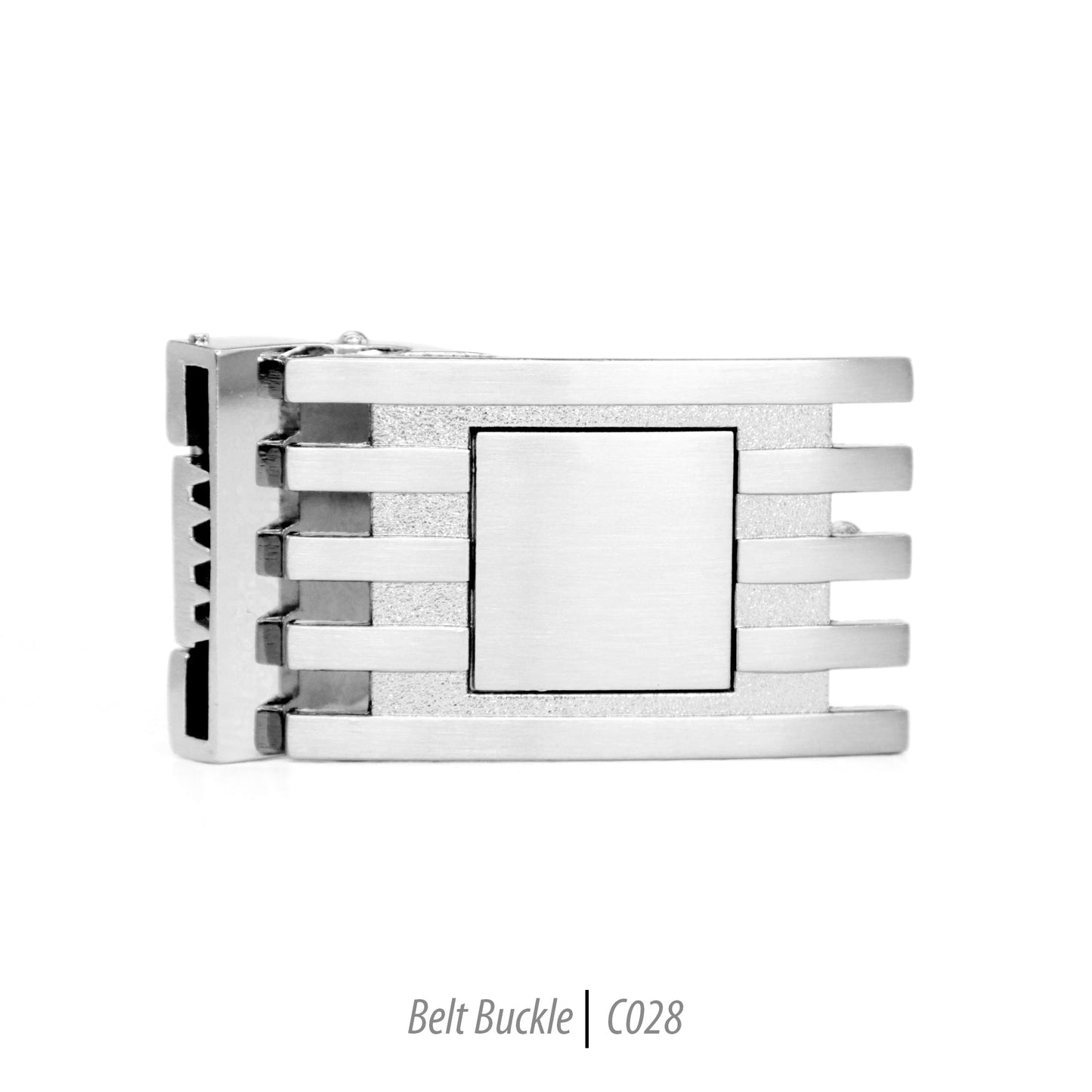 Ferrecci Men's Stainless Steel Removable Belt Buckle - C028-0