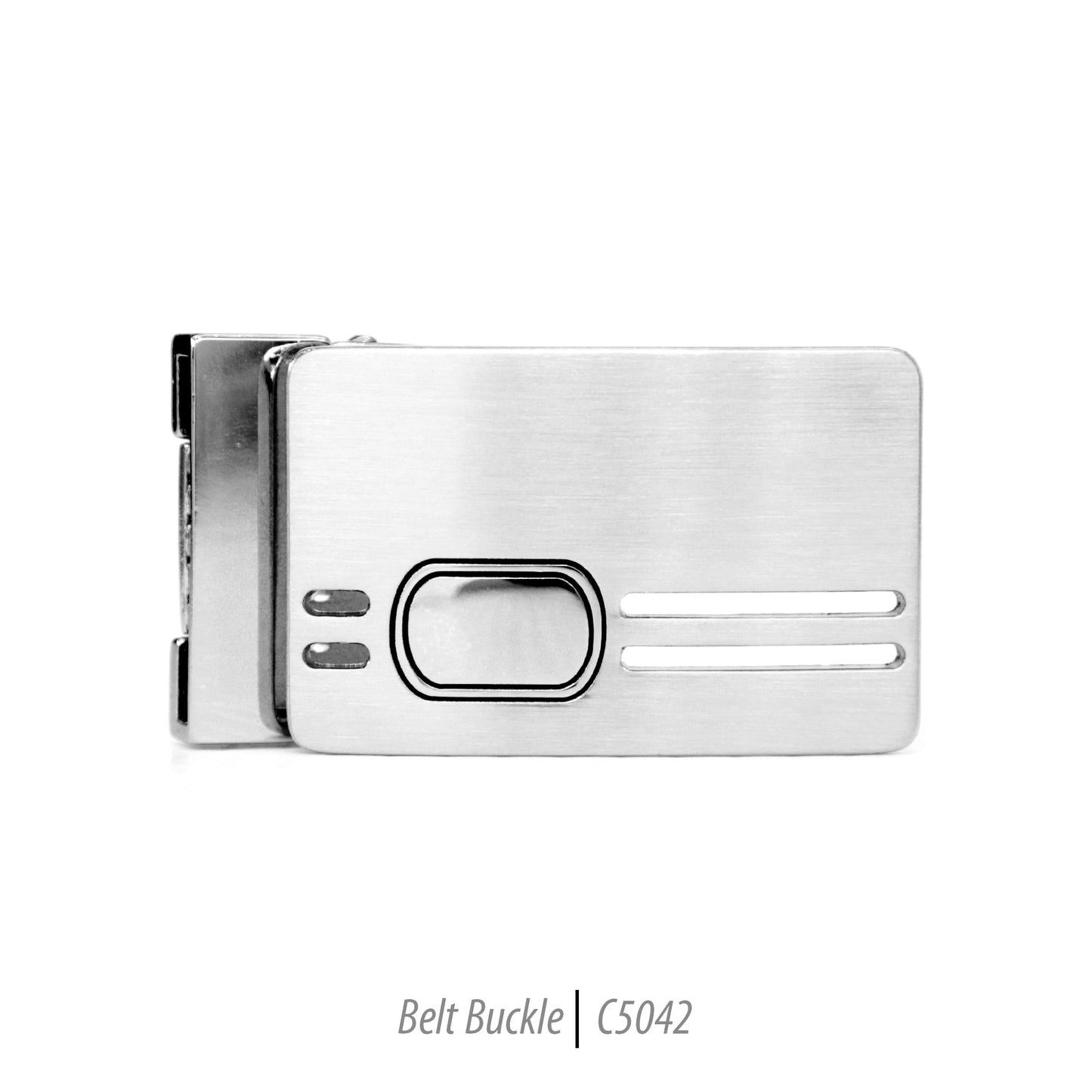 Ferrecci Men's Stainless Steel Removable Belt Buckle - C5042-0