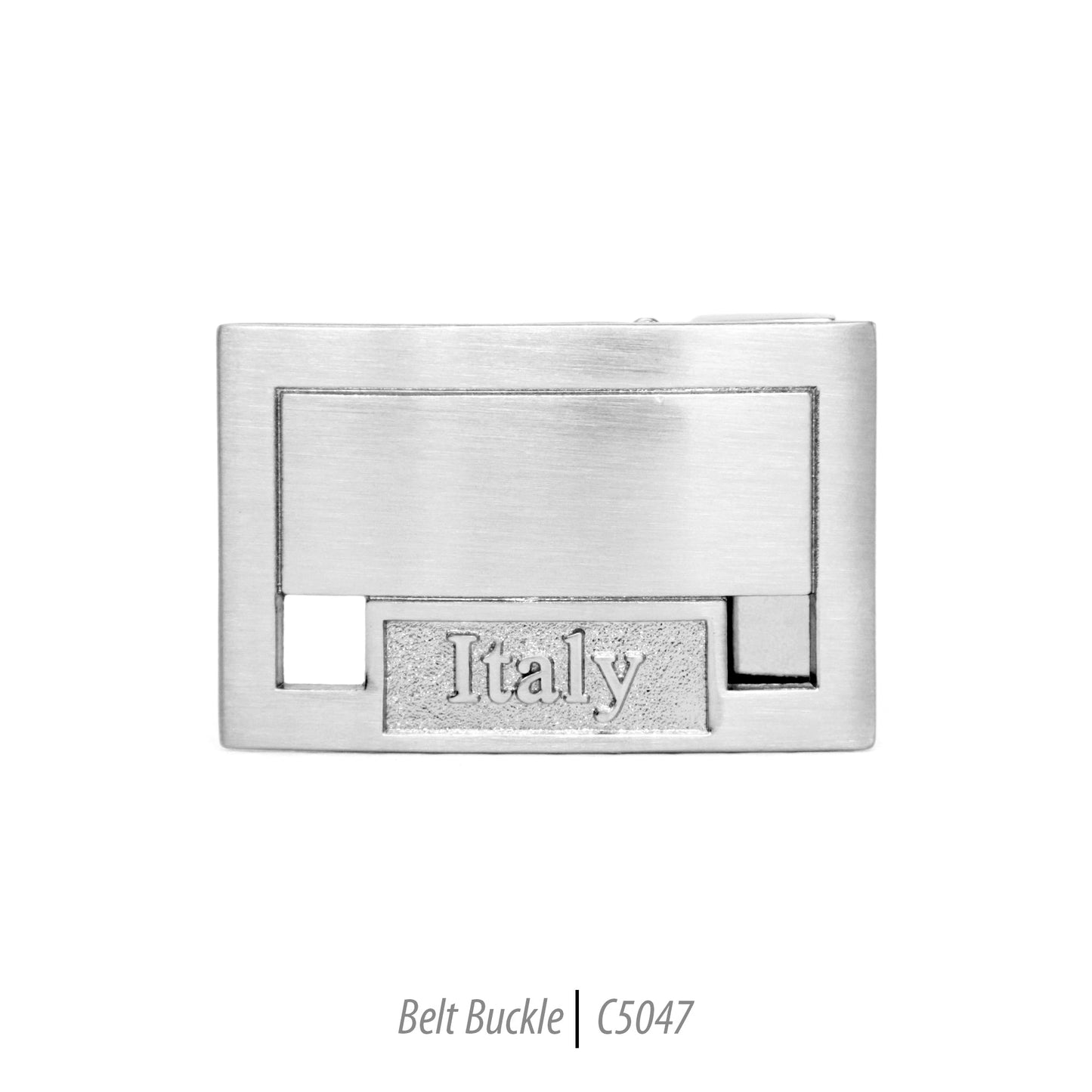 Ferrecci Men's Stainless Steel Removable Belt Buckle - C5047-0