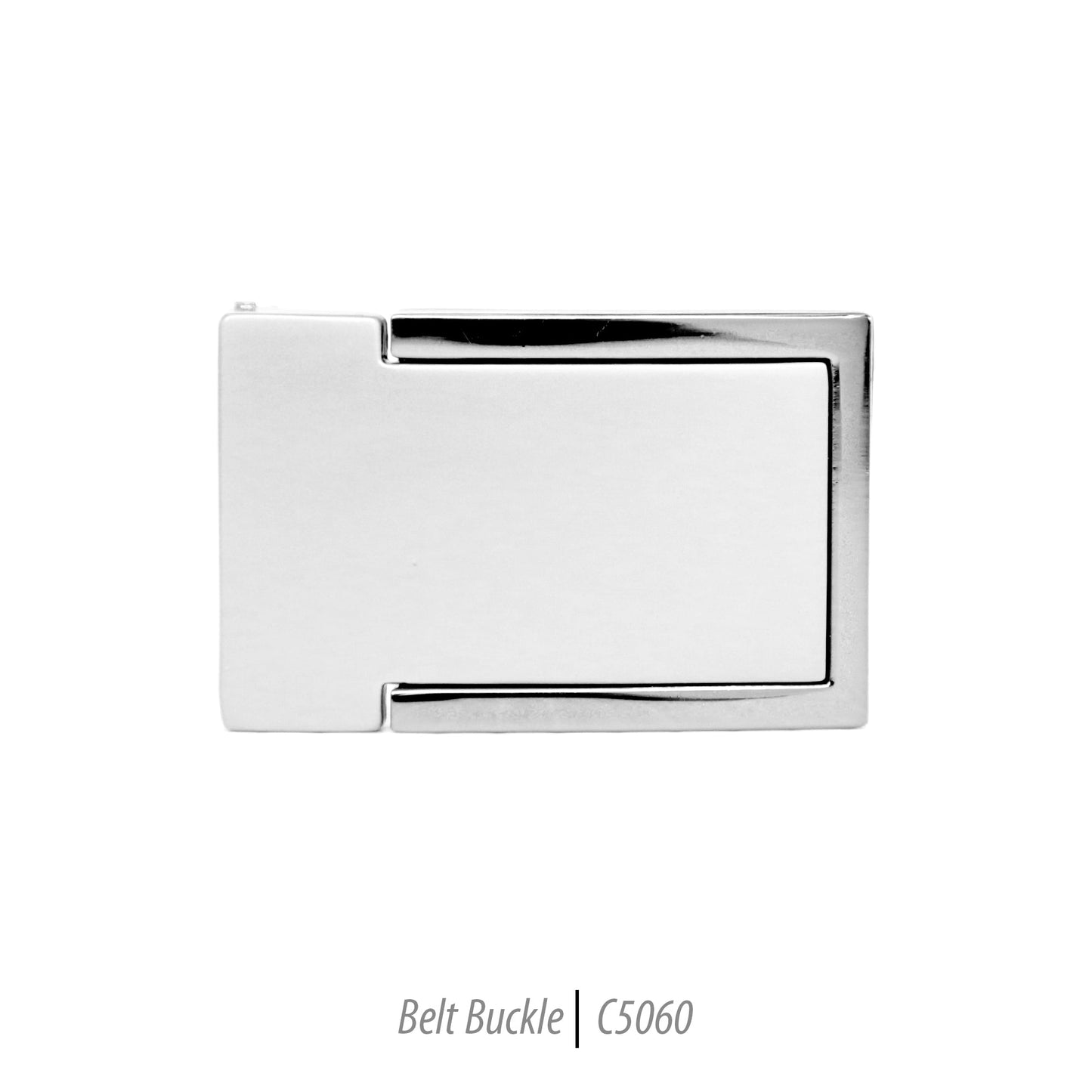 Ferrecci Men's Stainless Steel Removable Belt Buckle - C5060-0