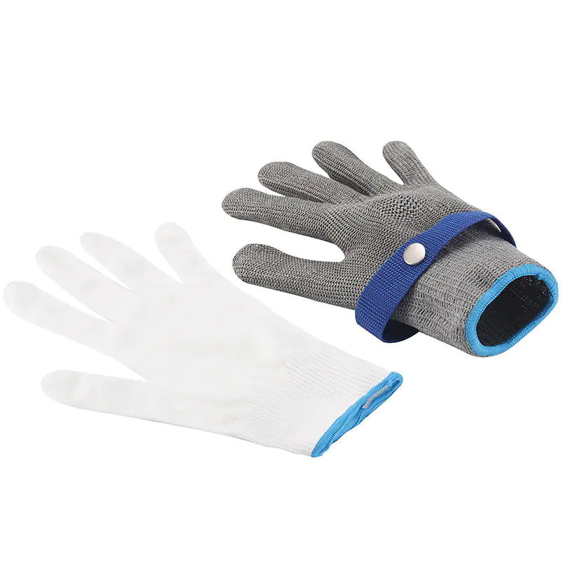 Stainless Steel Cut-Resistant Gloves for Gardening