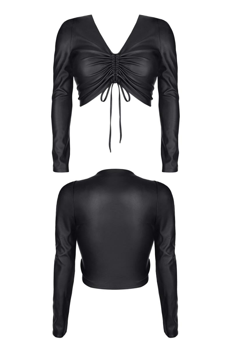 schwarzes Damen-Top BRAdriana001 - XXL-4