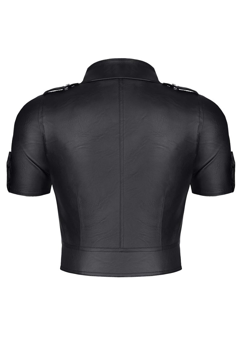 schwarzes Damen-Top BREnrica001 - XXL-1