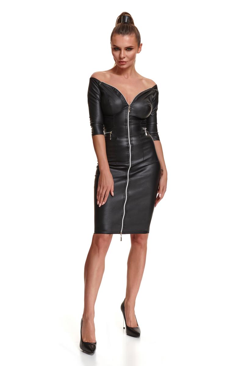 schwarzes Minikleid BRMargherita001 - 2XL-5