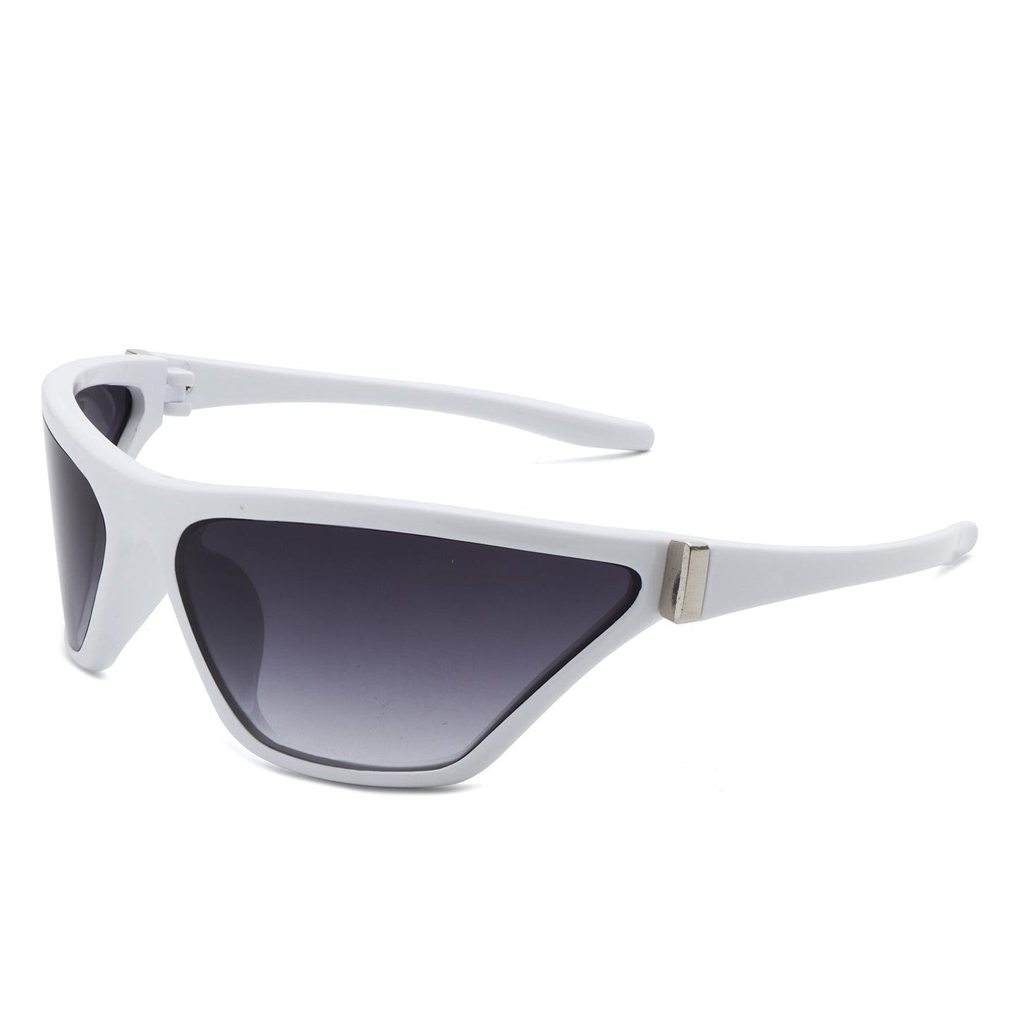 Luminize - Square Mirrored Wrap Around Sport Sunglasses-7