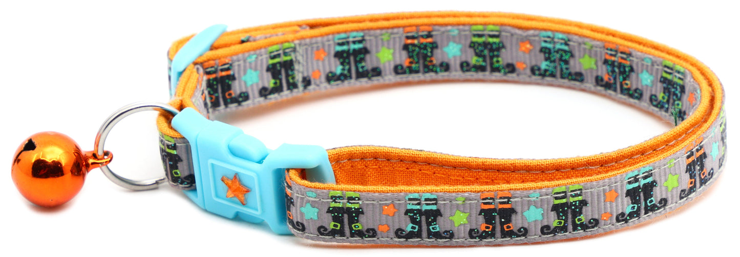 Witchy Boots Breakaway Cat Collar-6