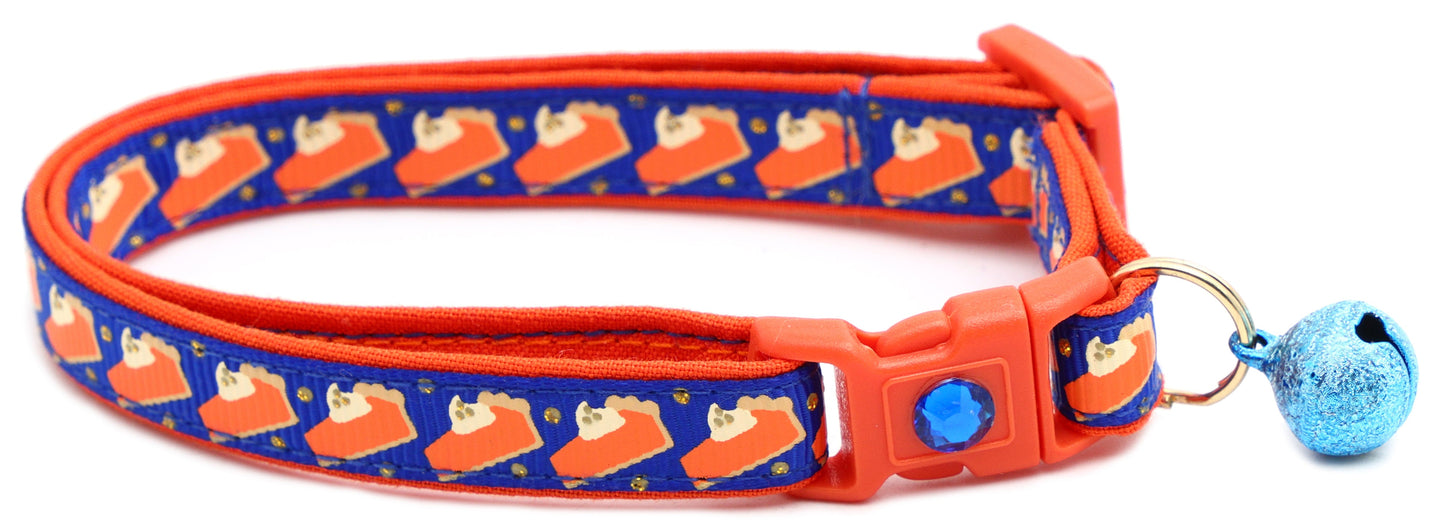 Pumpkin Pie Slices Breakaway Cat Collar-10
