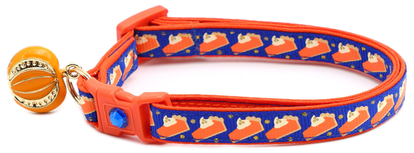 Pumpkin Pie Slices Breakaway Cat Collar-19