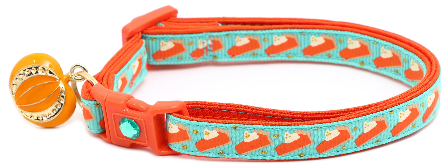 Pumpkin Pie Slices Breakaway Cat Collar-20