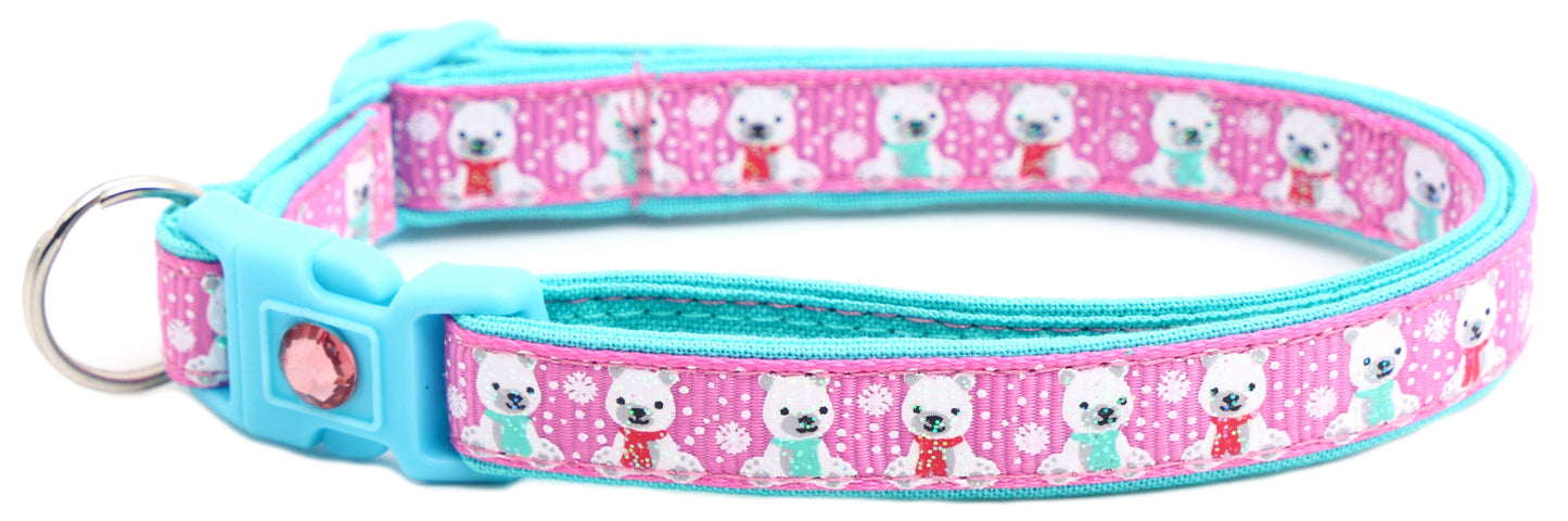Polar Bears Breakaway Cat Collar-21