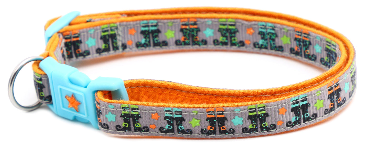 Witchy Boots Breakaway Cat Collar-21