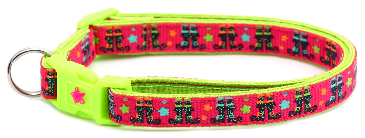 Witchy Boots Breakaway Cat Collar-20