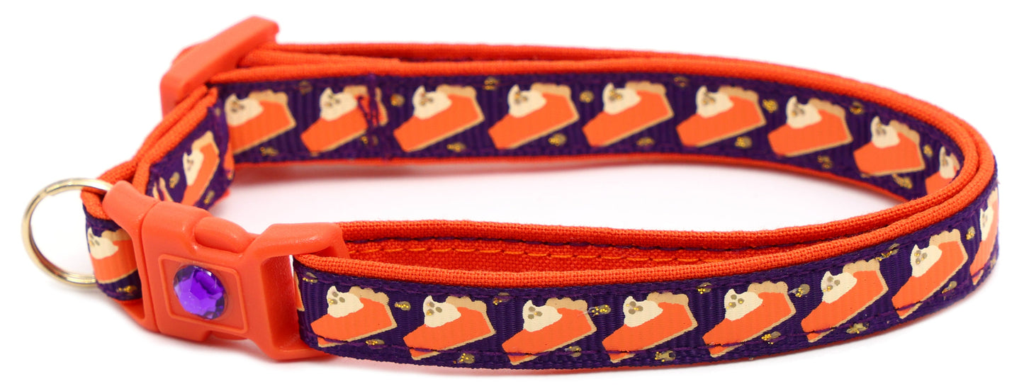 Pumpkin Pie Slices Breakaway Cat Collar-39