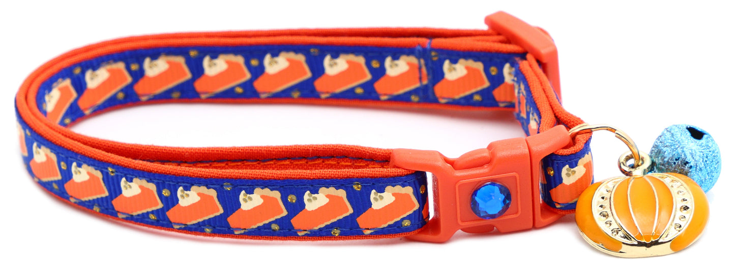 Pumpkin Pie Slices Breakaway Cat Collar-28