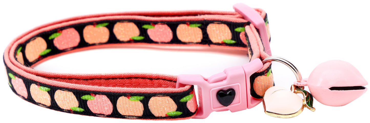 Peach Breakaway Cat Collar-4