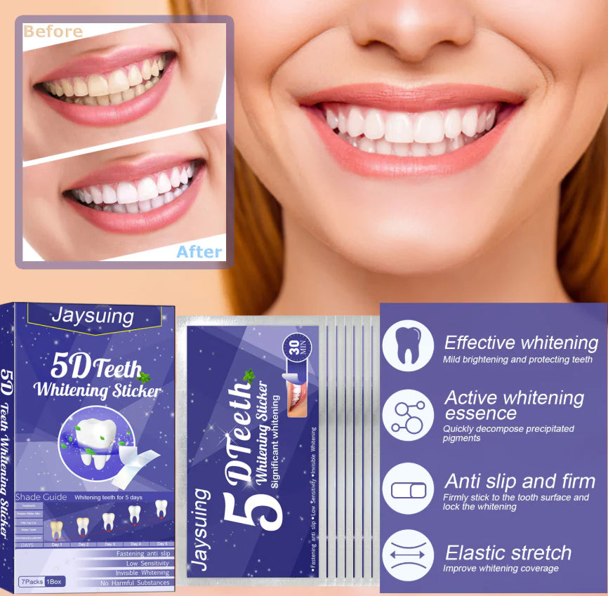 White Gel Tooth Whitening Patches