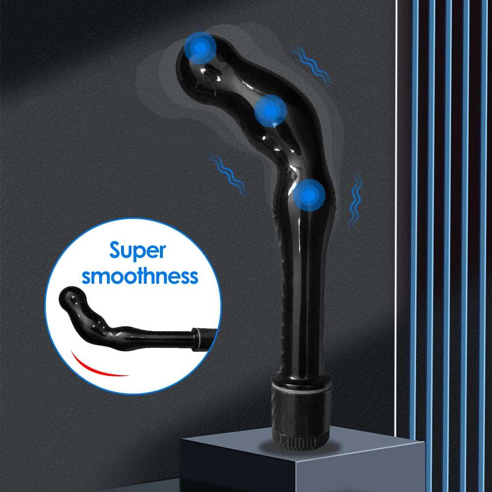 Premium Intense Curved Anal Vibrator-1