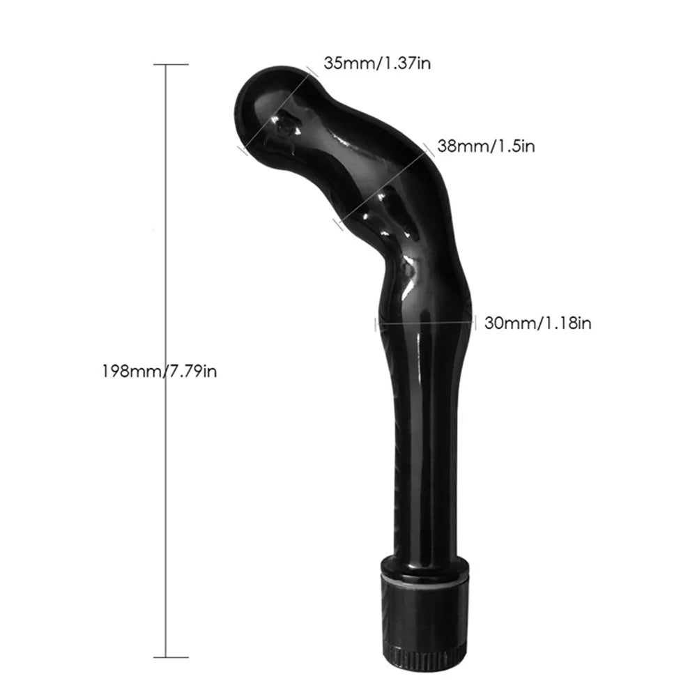 Premium Intense Curved Anal Vibrator-4