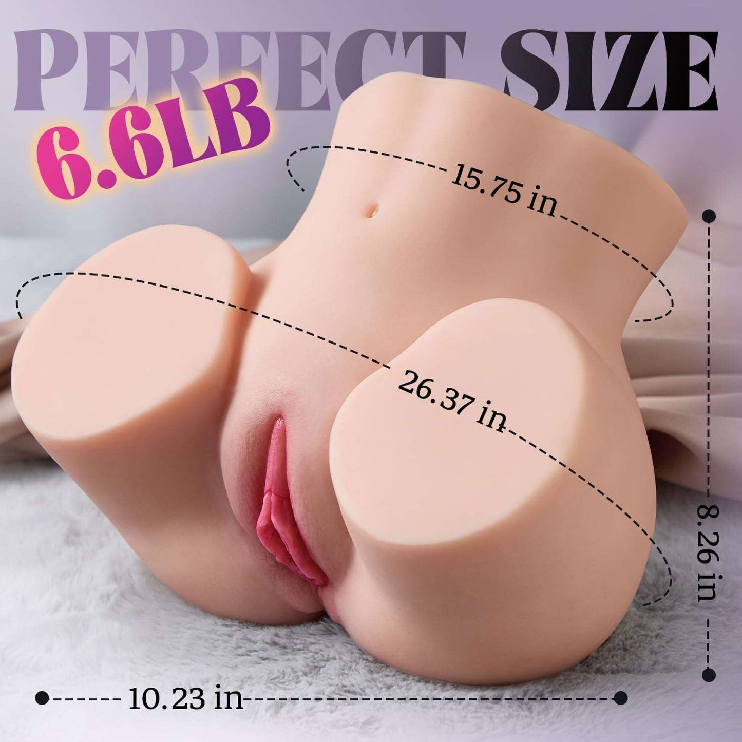 Compact Curvy Sex Doll for Easy Handling-4