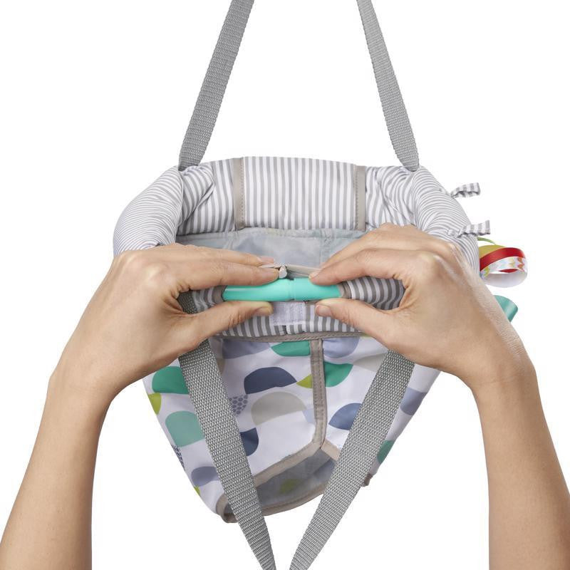 Bright Starts Ajtókerethez rögzíthető ugráló, Playful Parade, 6 hó+, 12kg-ig-9