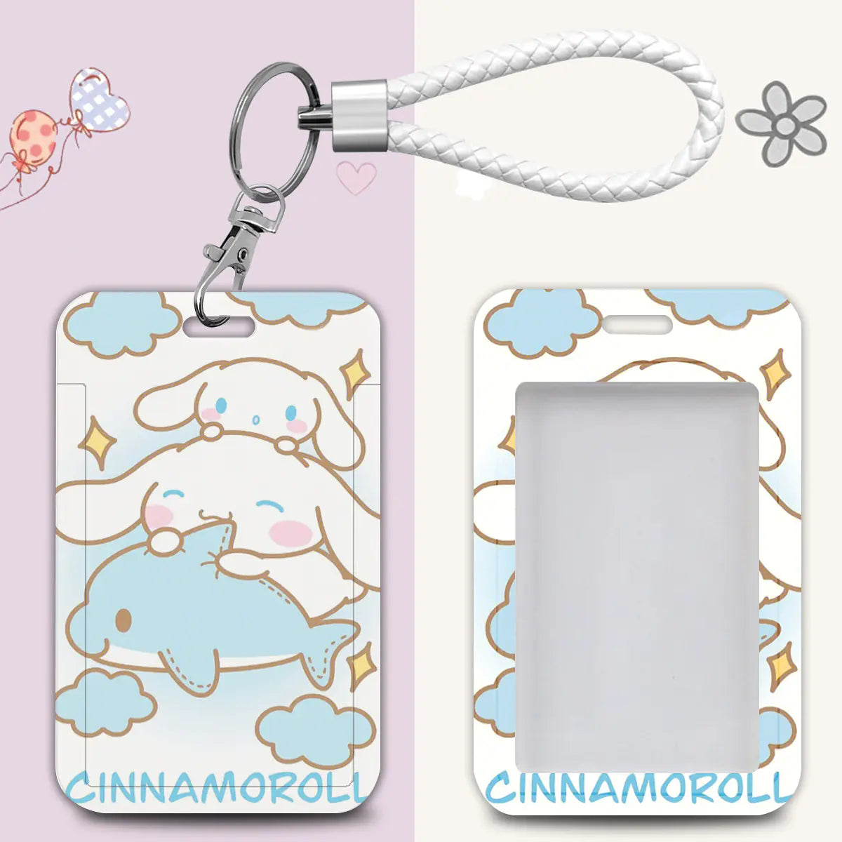 Sanrio Cool Cartoon Card Holder for Students