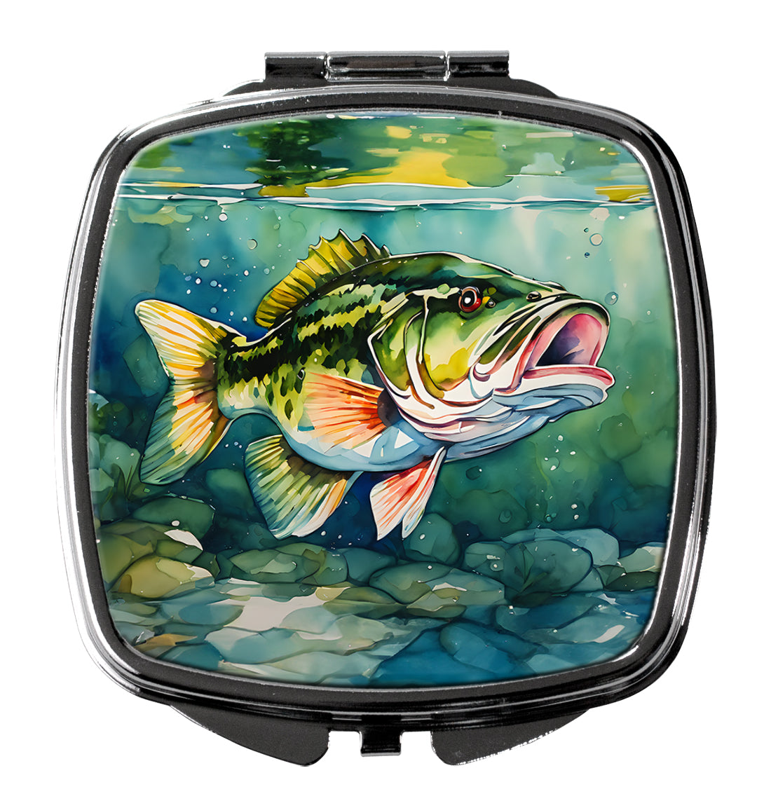 Largemouth Bass Compact Mirror-0