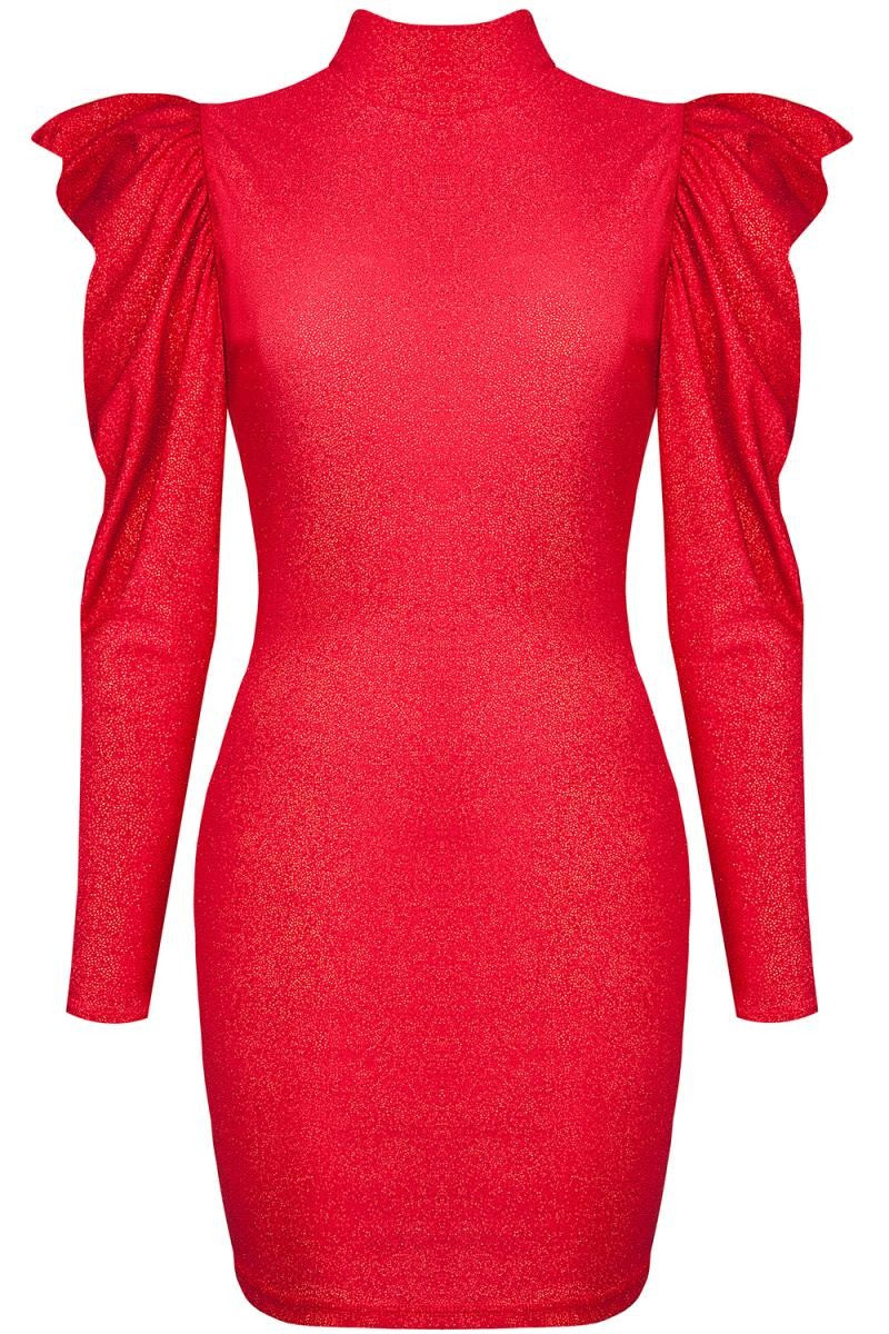rotes Minikleid CADR006 - L-0