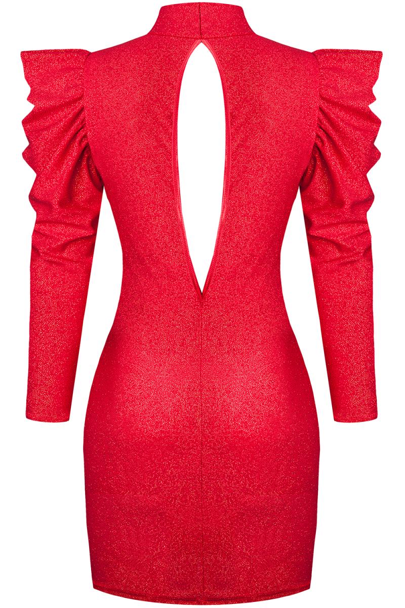 rotes Minikleid CADR006 - L-1
