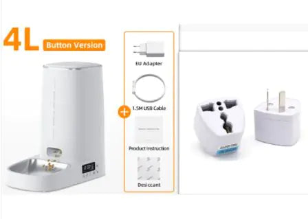 4L Automatic Pet Feeder & Food Dispenser