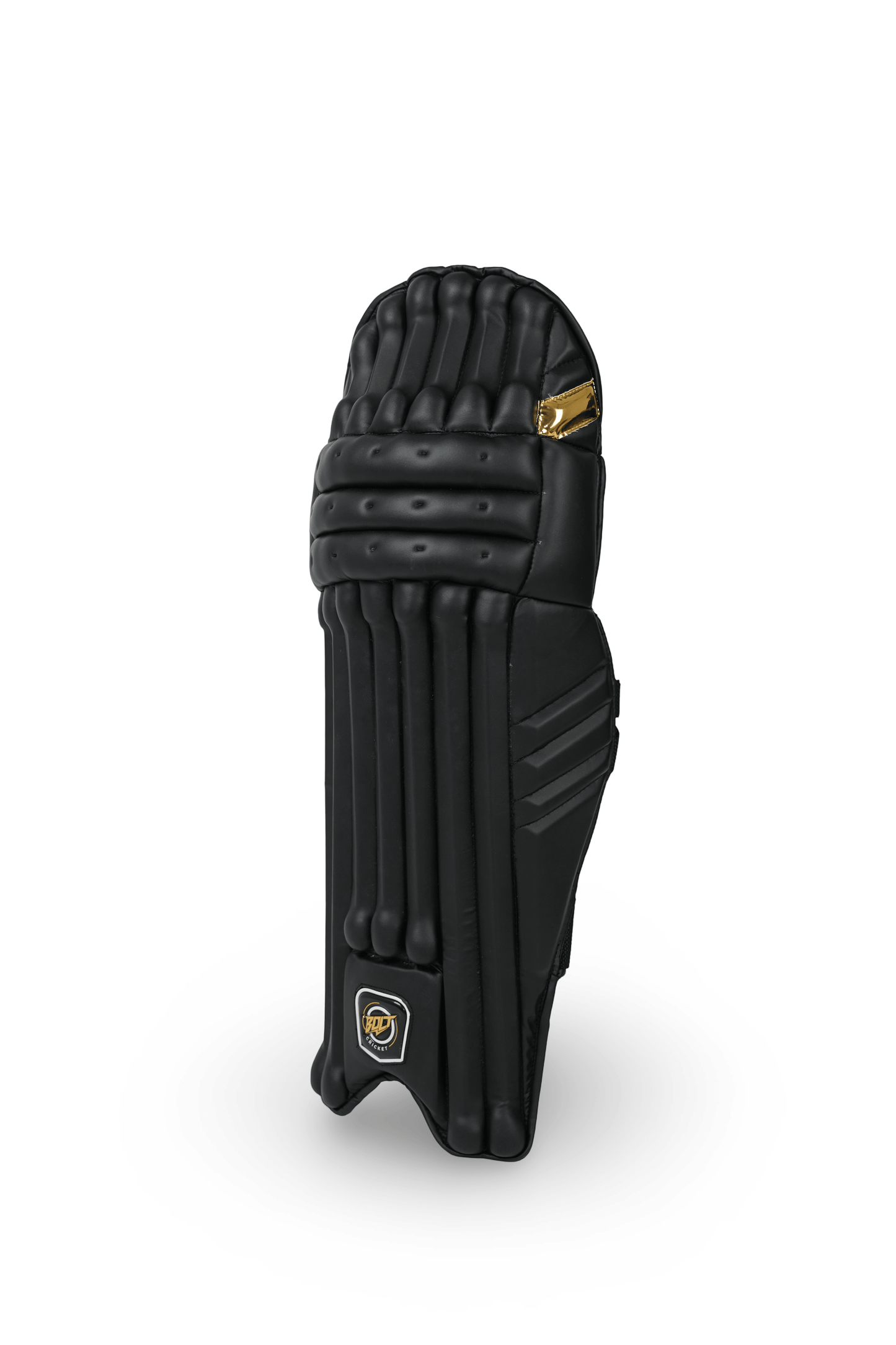 Bolt Apex Batting Pads - Black/Gold-2