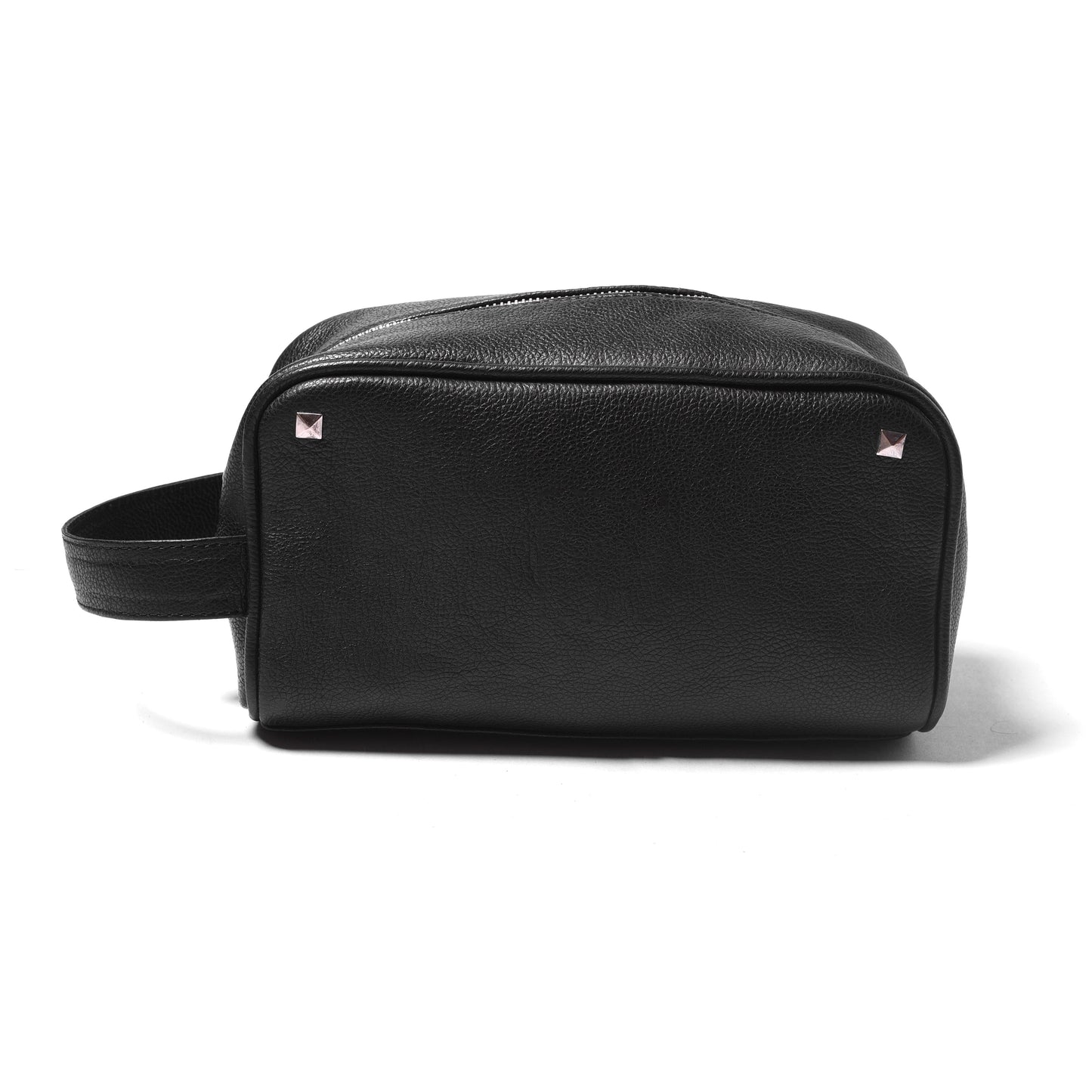 Leather Dopp Kit - Black-0