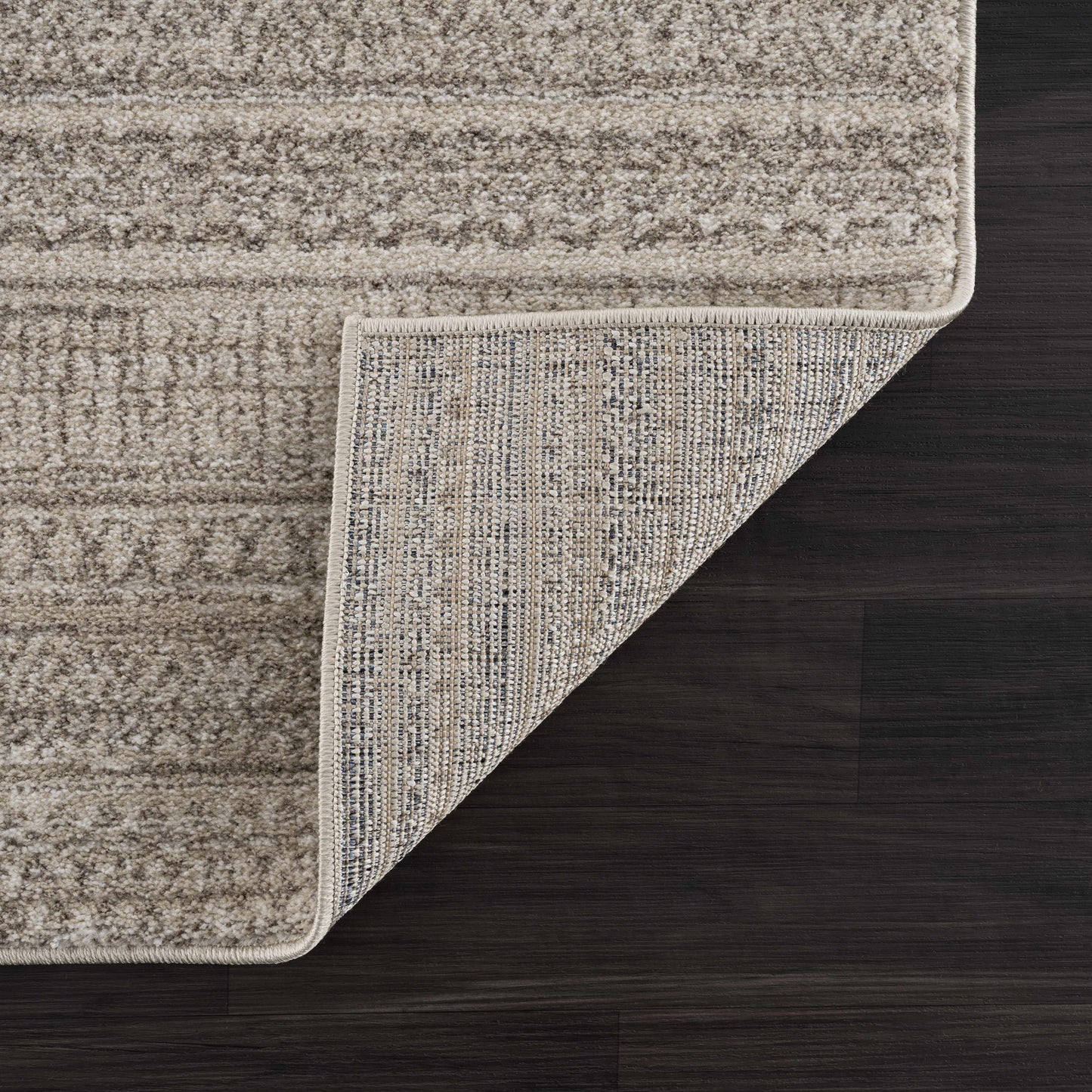 Nate Beige Tribal High Pile Carpet-3