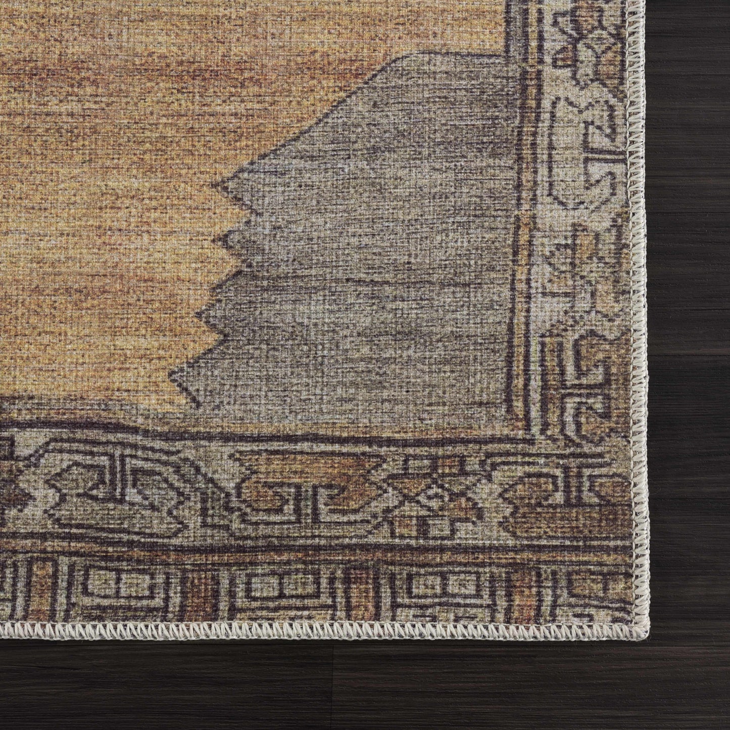 Medinah Washable Area Rug-5