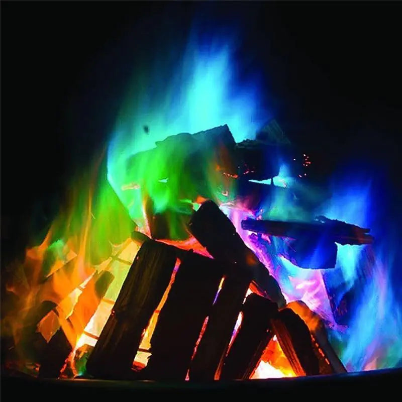 Colored Flame Powder, 25g Pack for Parties and Events