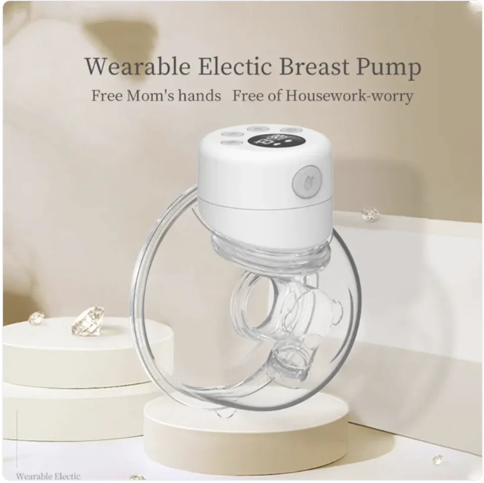 Wearable Electric Breast Machine with 9-Speed Adjustment and Quiet Large Suction