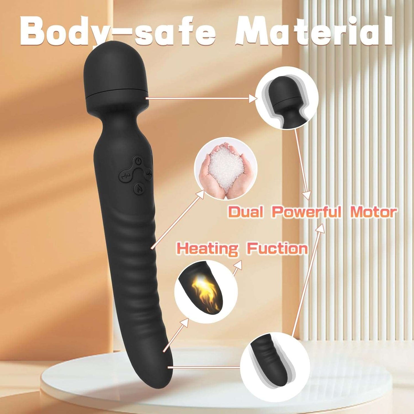EcstasyCurve G-Spot Vibrator Sex Wand-4