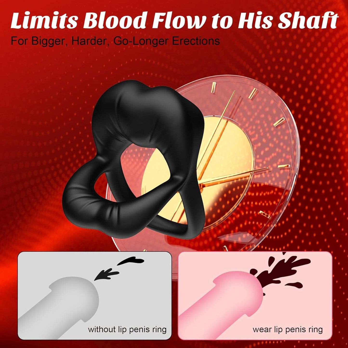 EdgeBand Vibrating Penis Ring Clitoris Stimulator-1