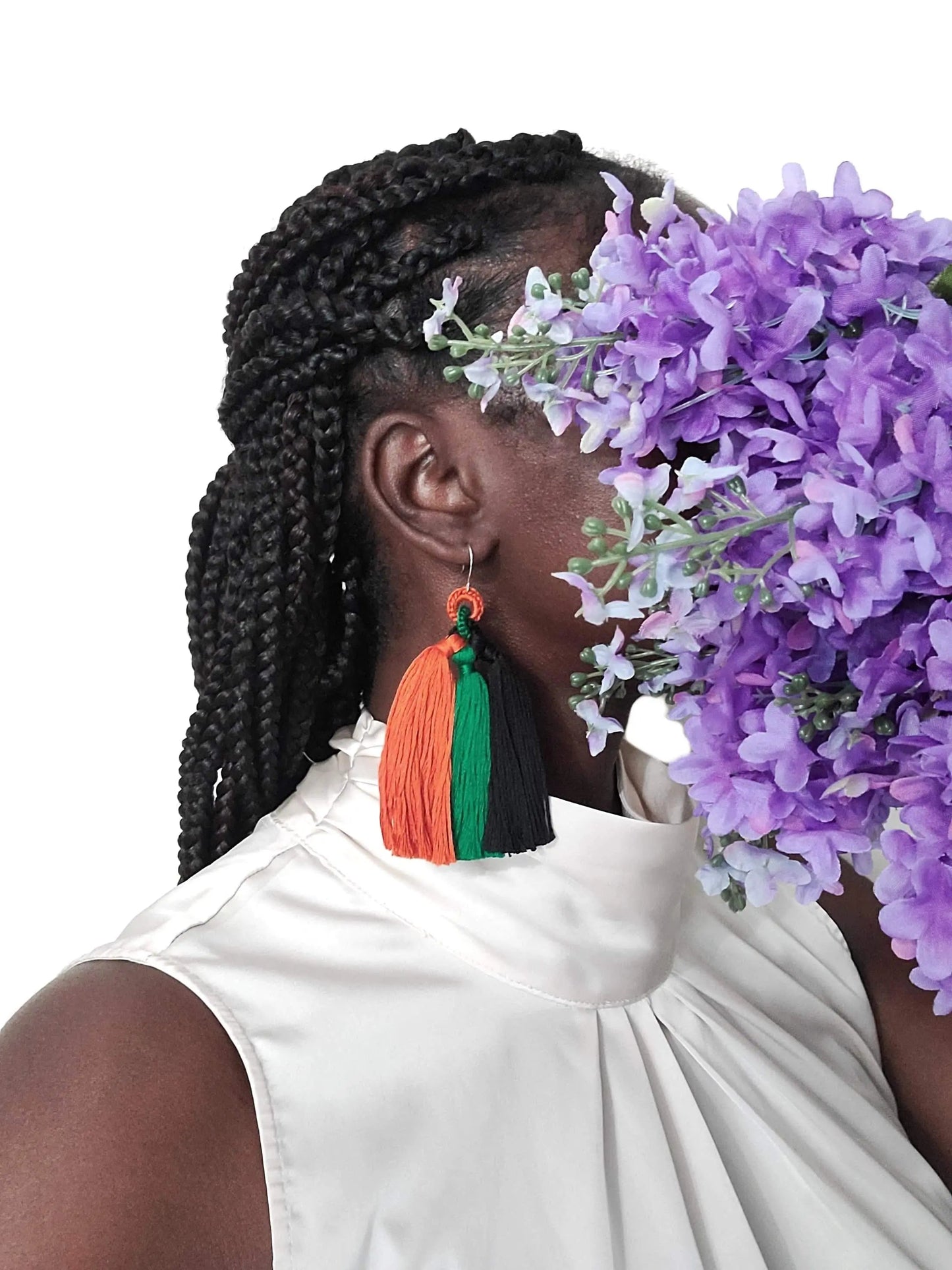 FAMU Tassels Earrings-2