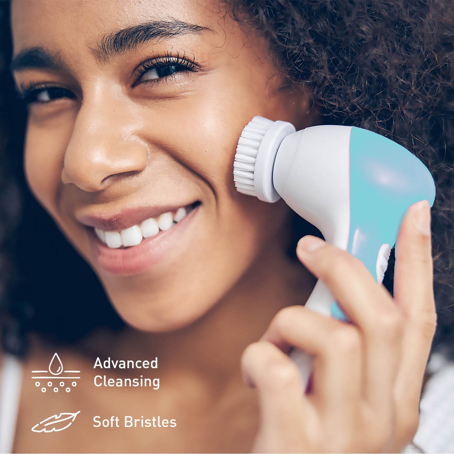 Advanced Facial Cleansing Brush, Anti-Aging Serum Set, and Micro Needle Derma Roller Bundle-3