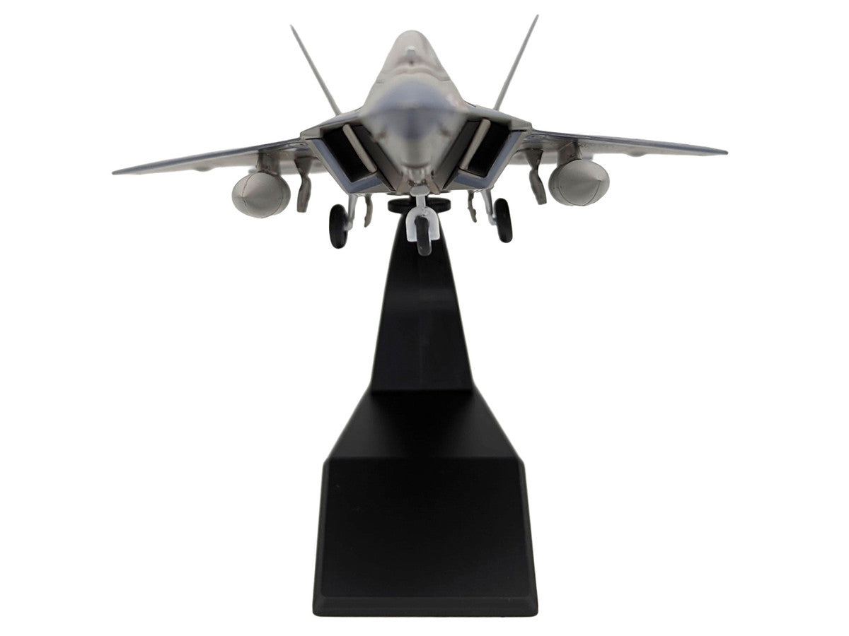 Lockheed Martin F-22A Raptor Aircraft "Spirit of America 412th Test Wing Edwards Air Force Base" (1997) United States Air Force 1/100 Diecast Model Airplane-3