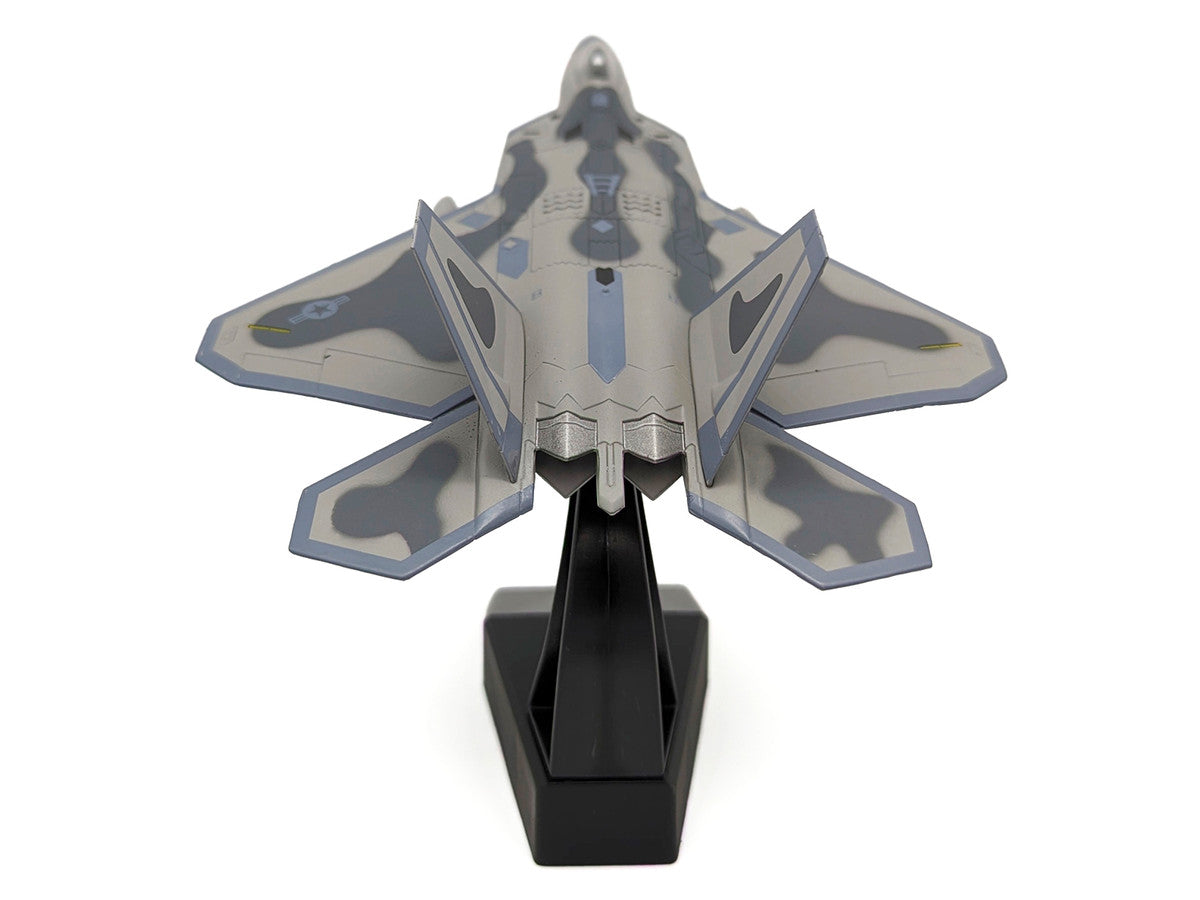 Lockheed Martin F-22A Raptor Aircraft "Spirit of America 412th Test Wing Edwards Air Force Base" (1997) United States Air Force 1/100 Diecast Model Airplane-4