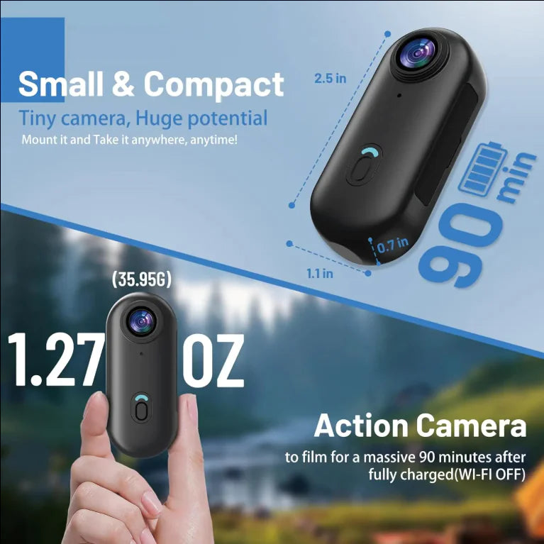 128GB Mini FHD Body POV Camera