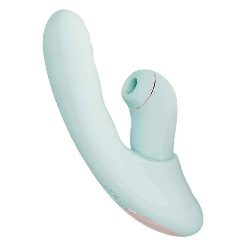 Fatima Thrusting & Sucking Rabbit Vibrator Remote Controlled-5