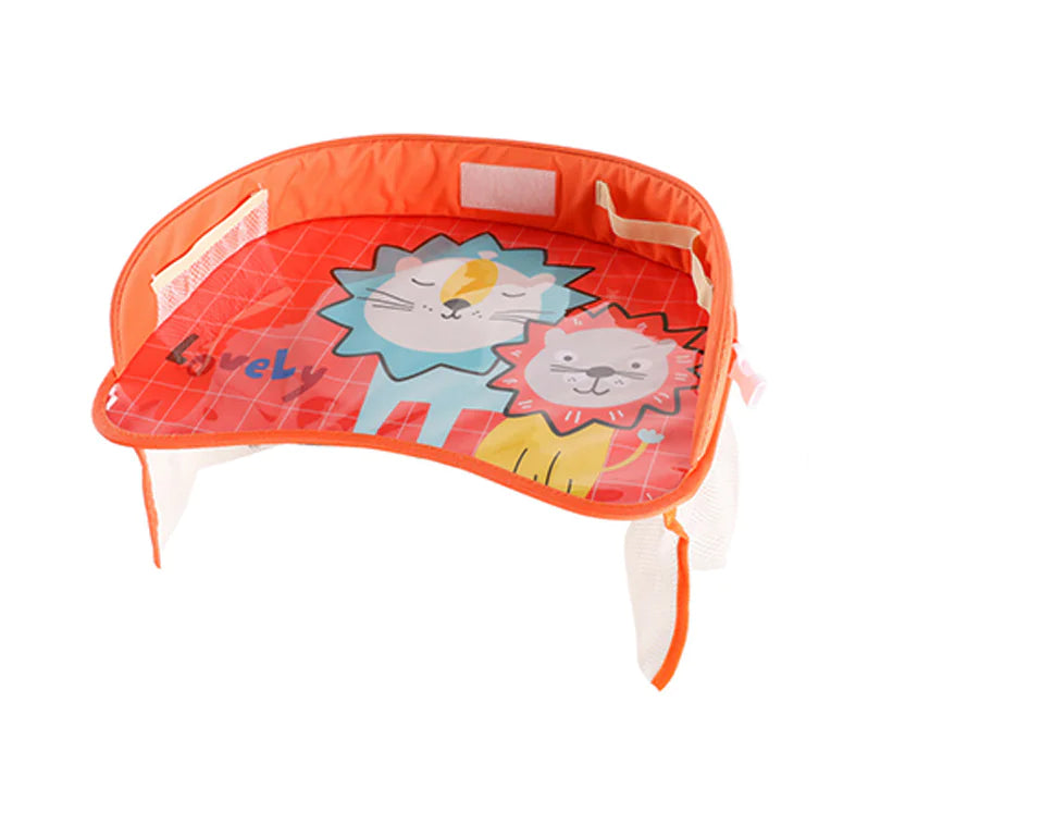 Car Seat Tray for Kids - Waterproof Multi-Function Table