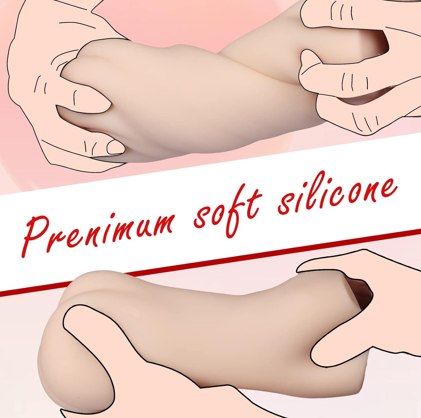 FlareHush Dual Channel Male Masturbator-4