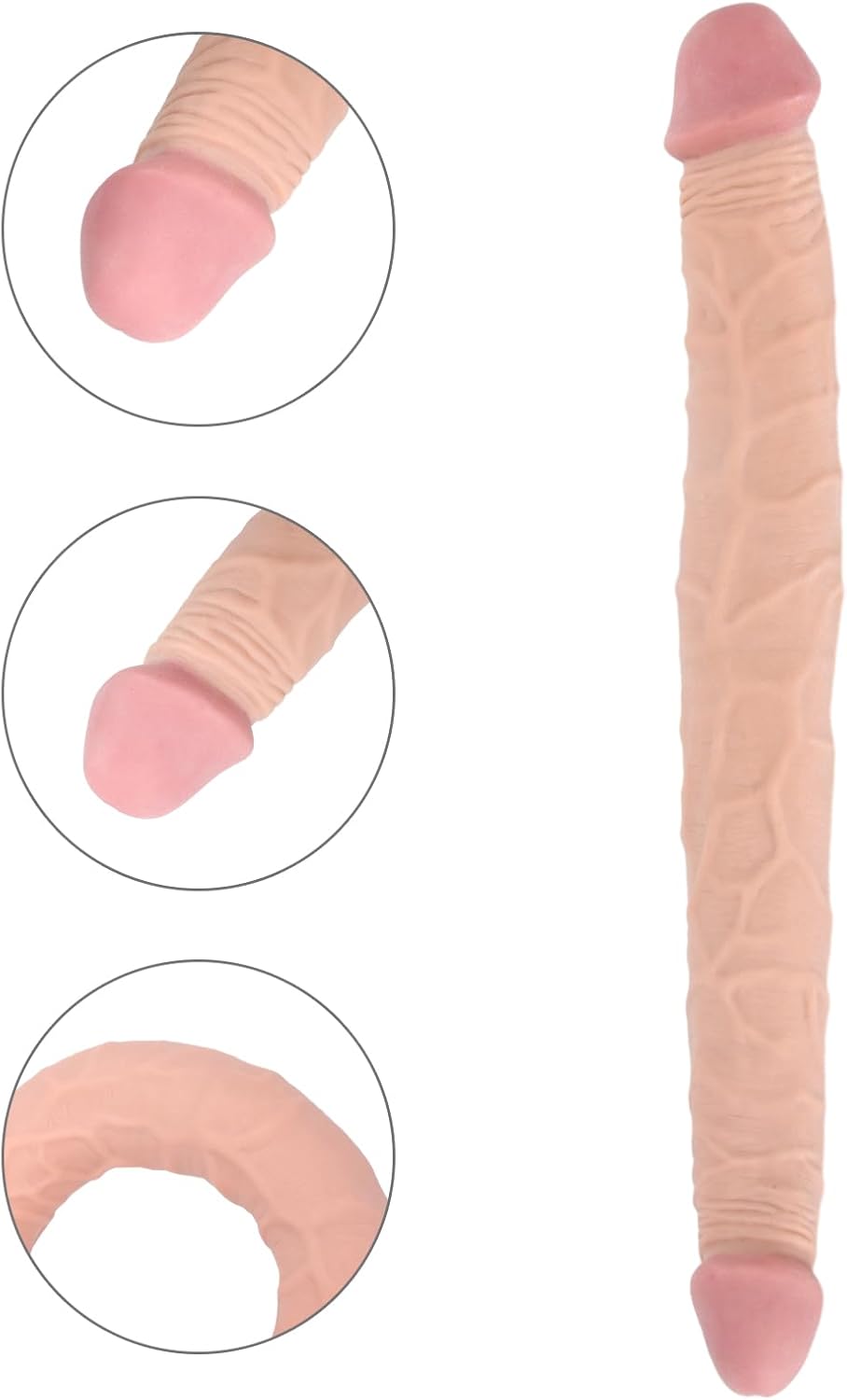 DualStim Huge Double-Ended Realistic Dildo-1