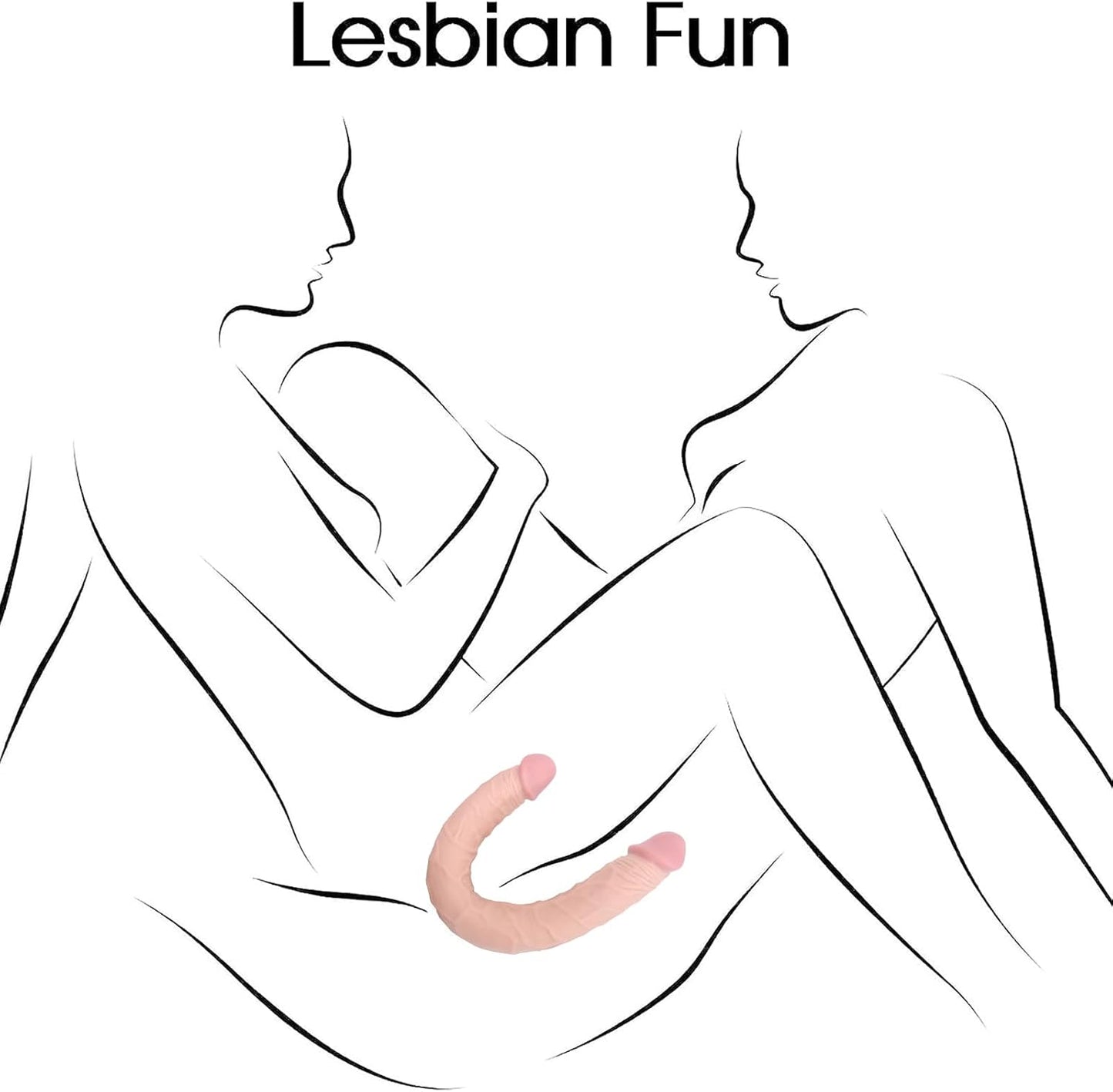 DualStim Huge Double-Ended Realistic Dildo-2