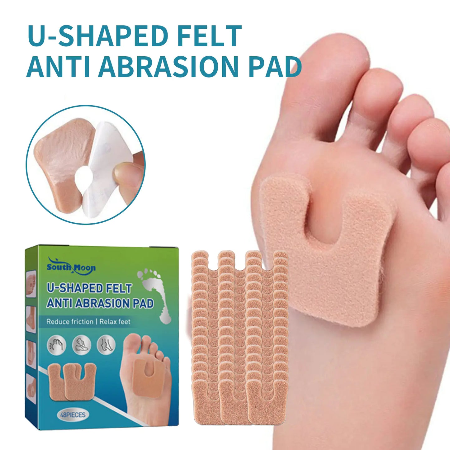 South Moon Durable Forefoot Pads for Pain Relief
